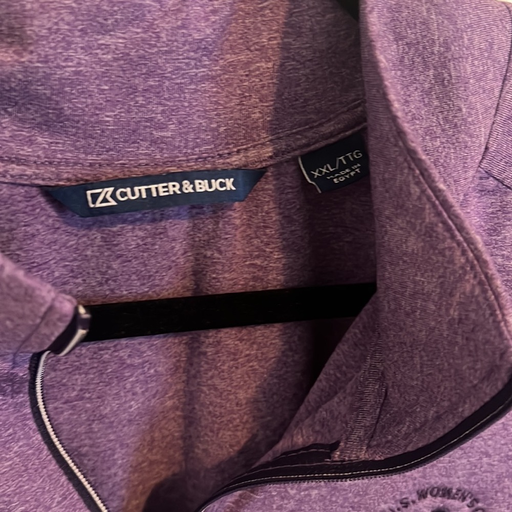 💕 SALE! NWOT Pebble Beach Golf Womens Open XXL Zip Up Cutter & Buck - Picture 3 of 4